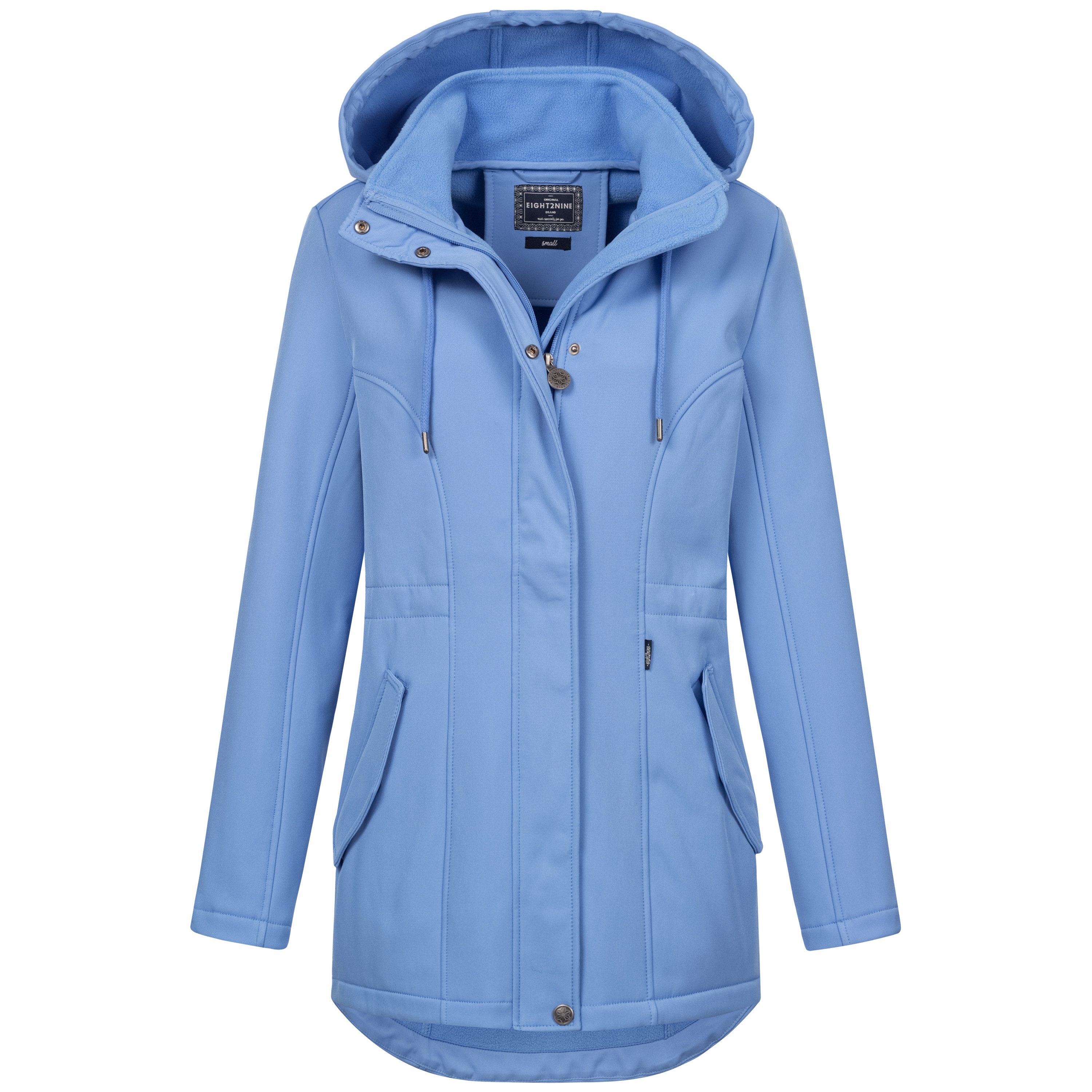 Sublevel Damen Übergangsjacke Übergangs Jacke Mantel Kunst- Lederärmel